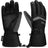 ADULT SKI GLOVES – 3M Thinsulate Touchscreen Gloves for skiing, fishing and outdoor working OutdoorMaster M Plain Black 