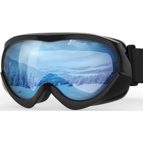 mirrored kids ski goggles
